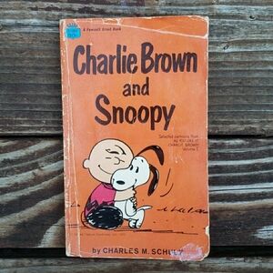1970 Charlie Brown and Snoopy Book By Charles M. Schulz